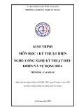 Giáo trình Kỹ thuật điện (Nghề: Công nghệ kỹ thuật điều khiển và tự động hóa - Trình độ Cao đẳng) - Trường Cao đẳng Nghề An Giang