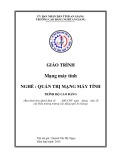 Giáo trình Mạng máy tính (Nghề: Quản trị mạng máy tính - Trình độ Cao đẳng) - Trường Cao đẳng Nghề An Giang