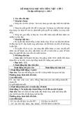Giáo án môn Tiếng Việt lớp 3 sách Chân trời sáng tạo - Tuần 35: Ôn tập cuối học kì 2 (Tiết 3)