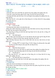 Giáo án môn Địa lí lớp 10 sách Cánh diều: Bài 21