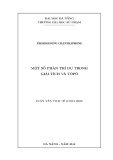 Luận văn Thạc sĩ Toán học: Một số phản thí dụ trong Giải tích và Tôpô