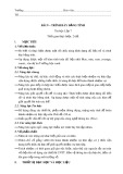 Giáo án môn Tin học lớp 7 sách Kết nối tri thức: Bài 9