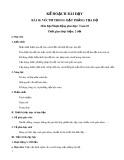 Giáo án môn Toán lớp 10 sách Kết nối tri thức: Bài 10