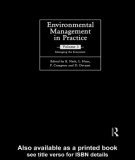 Ebook Environmental management in practice (Volume 3): Part 1