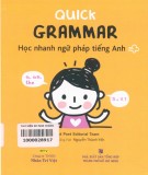 Tìm hiểu phương pháp học ngữ pháp tiếng Anh nhanh - Quick grammar: Phần 1