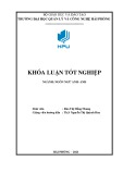Khóa luận tốt nghiệp Ngôn ngữ Anh-Anh: A study on differences and similarities of saying sorry in English and Vietnamese