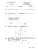 Đề thi thử THPT Quốc gia môn Toán năm 2022 có đáp án - Trường THPT Kinh Môn (Mã đề 001)