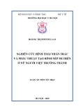 Luận án Tiến sĩ Y học: Nghiên cứu hình thái nhân trắc và phẫu thuật tạo hình nếp mi trên ở nữ người việt trưởng thành