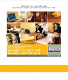 Nghiệp vụ đặt giữ buồng khách sạn: Tiêu chuẩn kỹ năng nghề Du lịch Việt Nam (Trình độ cơ bản) - Phần 1
