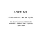 Lecture Data communications and computer networks: A business user's approach (8E) - Chapter 2
