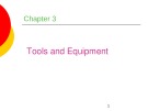Lecture Professional cooking (6/e) - Chapter 3: Tools and equipment