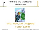 Lecture Financial and managerial accounting (4/e): Chapter 10 - Wild, Shaw, Chiappetta