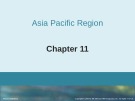 Lecture International marketing (16th edition) - Chapter 11: The Asia Pacific region