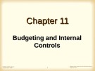 Lecture Managerial Accounting for the hospitality industry: Chapter 11 - Dopson, Hayes