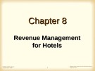 Lecture Managerial Accounting for the hospitality industry: Chapter 8 - Dopson, Hayes
