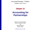 Lecture Accounting principles (7th Edition): Chapter 13 – Weygandt, Kieso, Kimmel