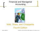 Lecture Financial and managerial accounting (4/e): Chapter 7 - Wild, Shaw, Chiappetta