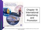 Lecture Advertising and promotion: An integrated marketing communications perspective  (10/e): Chapter 19 - George E. Belch, Michael A. Belch