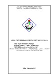 Giáo trình Thi công bảng hiệu quảng cáo (Nghề: Thiết kế đồ hoạ - CĐ/TC) - Trường Cao đẳng nghề Đồng Tháp