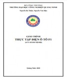 Giáo trình Thực tập điện ô tô F1: Phần 2 - Trường ĐH Công nghiệp Quảng Ninh