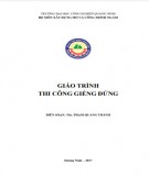 Giáo trình Thi công giếng đứng: Phần 2 - Trường ĐH Công nghiệp Quảng Ninh