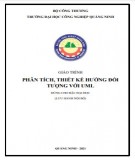 Giáo trình Phân tích, thiết kế hướng đối tượng với UML: Phần 1 - Trường ĐH Công nghiệp Quảng Ninh