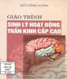 Giáo trình Sinh lý hoạt động thần kinh cấp cao: Phần 1