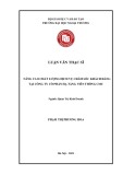 Luận văn Thạc sĩ Quản trị kinh doanh: Nâng cao chất lượng dịch vụ chăm sóc khách hàng tại Công ty Cổ phần Hạ tầng Viễn thông CMC