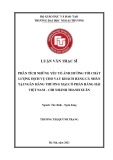 Luận văn Thạc sĩ Tài chính Ngân hàng: Phân tích những yếu tố ảnh hưởng tới chất lượng dịch vụ cho vay khách hàng cá nhân tại Ngân hàng Thương mại Cổ phần Hàng Hải Việt Nam – Chi nhánh Thanh Xuân