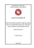 Luận văn Thạc sĩ Quản lý kinh tế: Một số giải pháp nhằm hoàn thiện hoạt động đào tạo và bồi dưỡng công chức, viên chức quản lý kinh tế tại Thành phố Uông Bí, tỉnh Quảng Ninh