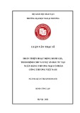 Luận văn Thạc sĩ Quản trị kinh doanh: Hoàn thiện hoạt động đánh giá, thẩm định cho vay dự án đầu tư tại Ngân hàng TMCP Công thương Việt Nam