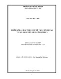 Khoá luận tốt nghiệp Sư phạm Ngữ Văn: Thiết kế dạy học theo chủ đề văn chính luận trung đại (Chiếu - hịch - cáo) trong chương trình Ngữ Văn 8 tập 2 ở THCS