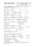 Đề thi giữa học kì 1 môn Toán lớp 8 năm 2021-2022 có đáp án - Trường THCS Nguyễn Trãi