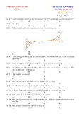 Đề thi thử tốt nghiệp THPT môn Toán năm 2022 có đáp án (lần 1) - Trường THPT chuyên Quang Trung
