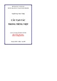 Luận văn Thạc sĩ Ngôn ngữ học: Câu tạo tác trong tiếng Việt