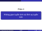 Bài giảng Đại số: Phần 2 - TS. Nguyễn Bằng Giang