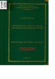 Luận văn thạc sĩ Tài chính ngân hàng: Phát triển dịch vụ thẻ tại Agribank chi nhánh huyện Thanh Thủy, Phú Thọ