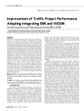 Improvement of traffic project performance adopting integrating BIM and VISSIM