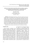 Effect of polymer concentration on initial model parameters and rheological properties of bentonite polymer drilling fluid