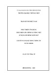 Luận văn Thạc sĩ Hệ thống thông tin: Phát triển ứng dụng phát hiện lỗi chính tả Tiếng Việt sử dụng mô hình ngôn ngữ