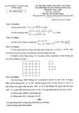 Đề thi chọn học sinh giỏi THPT cấp tỉnh môn Toán năm 2022-2023 - Sở GD&ĐT Vĩnh Long