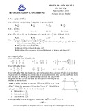 Đề kiểm tra giữa học kì 1 môn Toán lớp 7 năm 2022-2023 có đáp án - Trường THCS&THPT Lương Thế Vinh