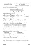 Đề kiểm tra cuối học kỳ 1 môn Toán lớp 12 năm 2021-2022 có đáp án - Trường THPT Bảo Lộc (Mã đề 224)