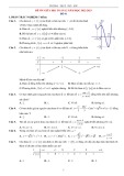 6 đề ôn tập giữa kỳ 1 môn Toán lớp 12 năm 2022-2023 - Trường THPT Thủ Đức