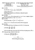 Đề thi chọn học sinh giỏi cấp thị xã môn Toán lớp 8 năm 2021-2022 - Phòng GD&ĐT Hương Trà