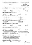 Đề kiểm tra học kì 1 môn Toán lớp 8 năm 2020-2021 - Trường THCS&THPT Nguyễn Tất Thành