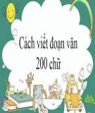 Tài liệu ôn thi THPT QG chuyên đề đoạn văn 200 chữ