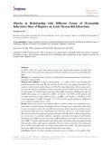 Obesity in relationship with different forms of myocardial infarction (data of registry on acute myocardial infarction)