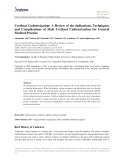 Urethral catheterization: A review of the indications, techniques, and complications of male urethral catheterization for general medical practice