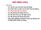 Bài giảng Mô hình hóa và điều khiển - Chương 3: Phương pháp mô phỏng